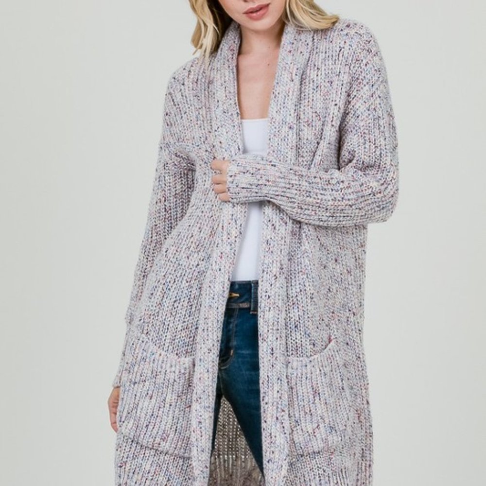 Cozy Shawl Cardigan Sweater.